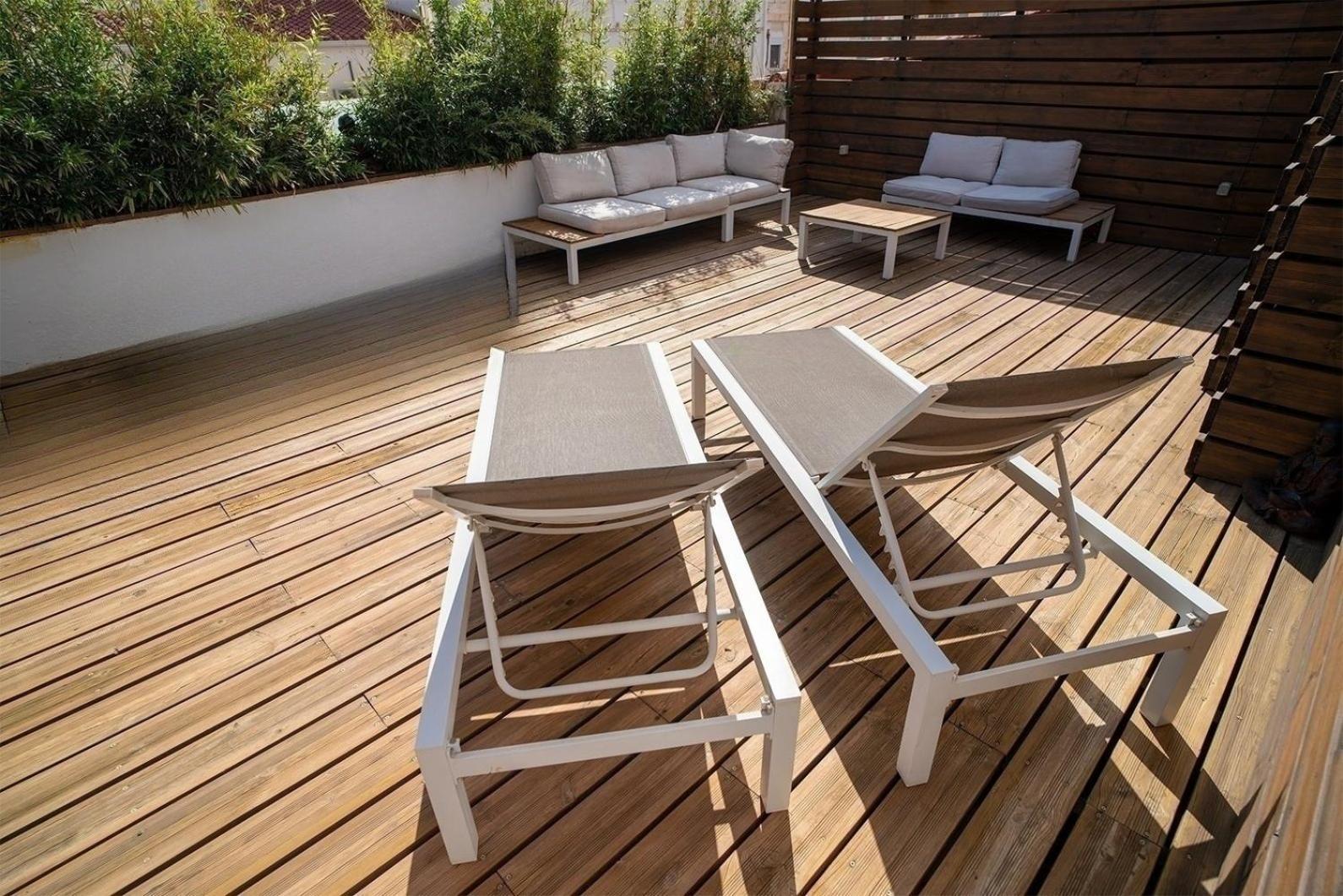 瓦伦西亚Atico Con Terraza Y Jacuzzi En El Centro公寓 客房 照片